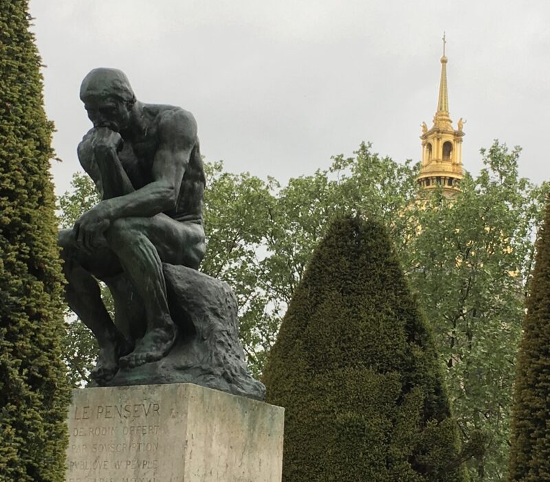 Le Penseur by Rodin